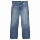 Levi's Men's Bue Tab Made in Japan Anchor Relaxed Jeans in Saddle Rock