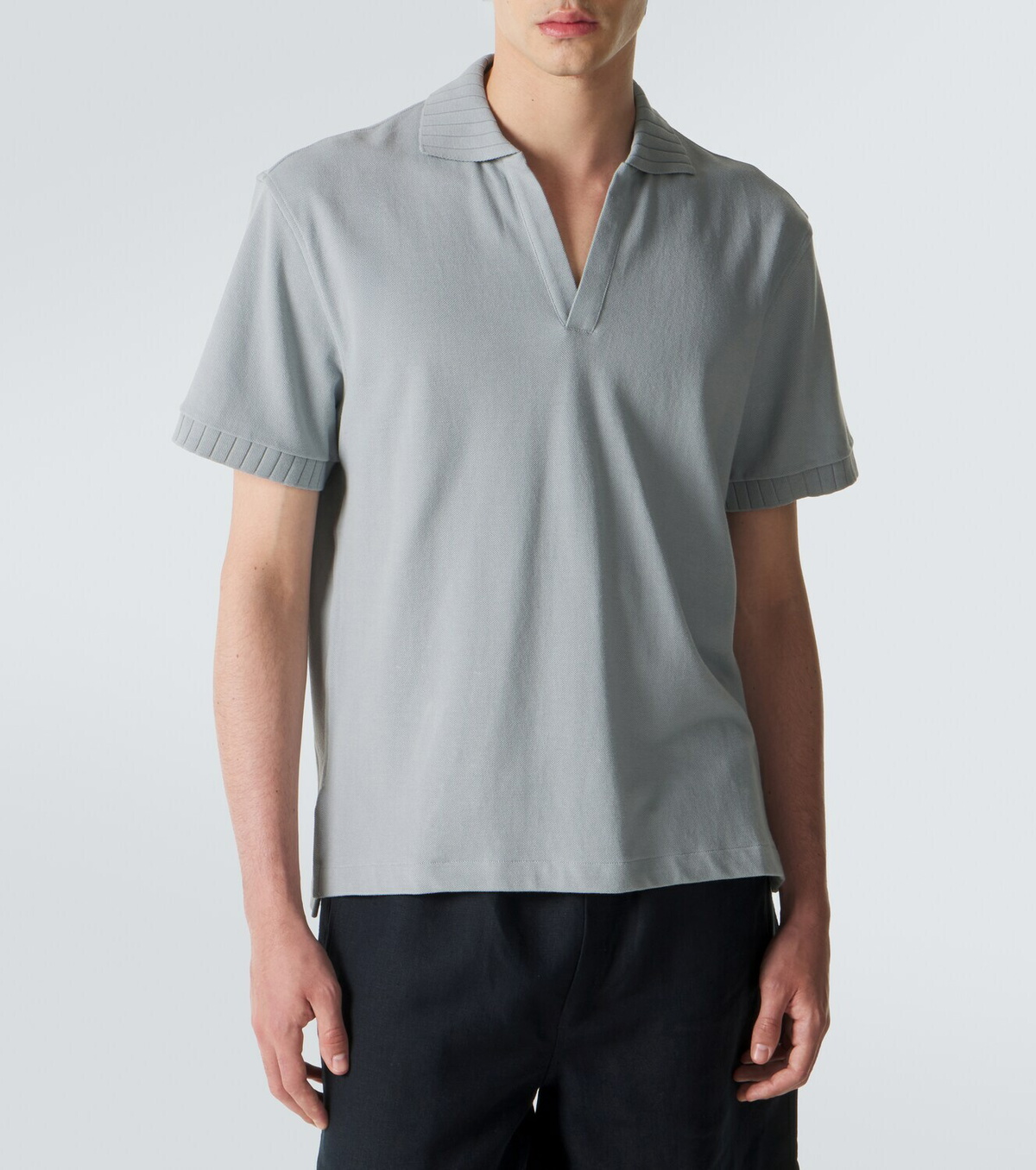 Stòffa Cotton polo shirt