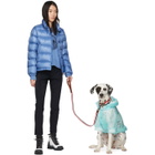 Moncler Genius Multicolor Poldo Dog Couture Edition Webbing Dog Collar