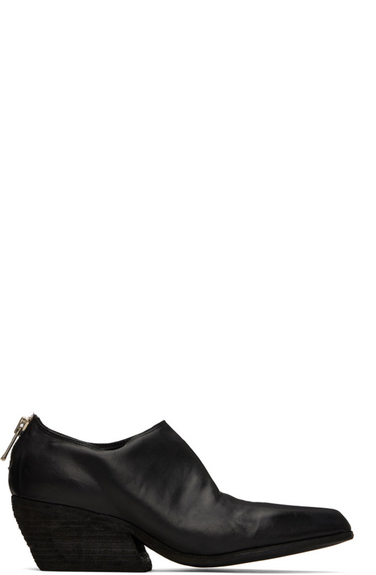Photo: Guidi Black TX00 Loafers