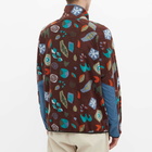 KAVU Men's Teannaway Snap Fleece in Peat Geo