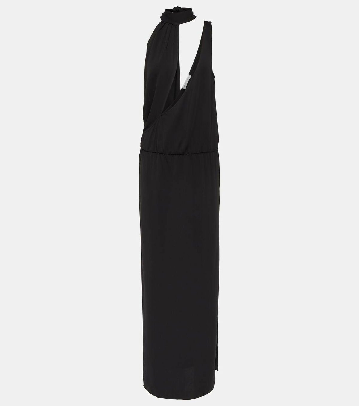 【Christopher Esber】 Drapedホルターネック side-slitガウン Christopher Esber Draped halterneck side-slit gown