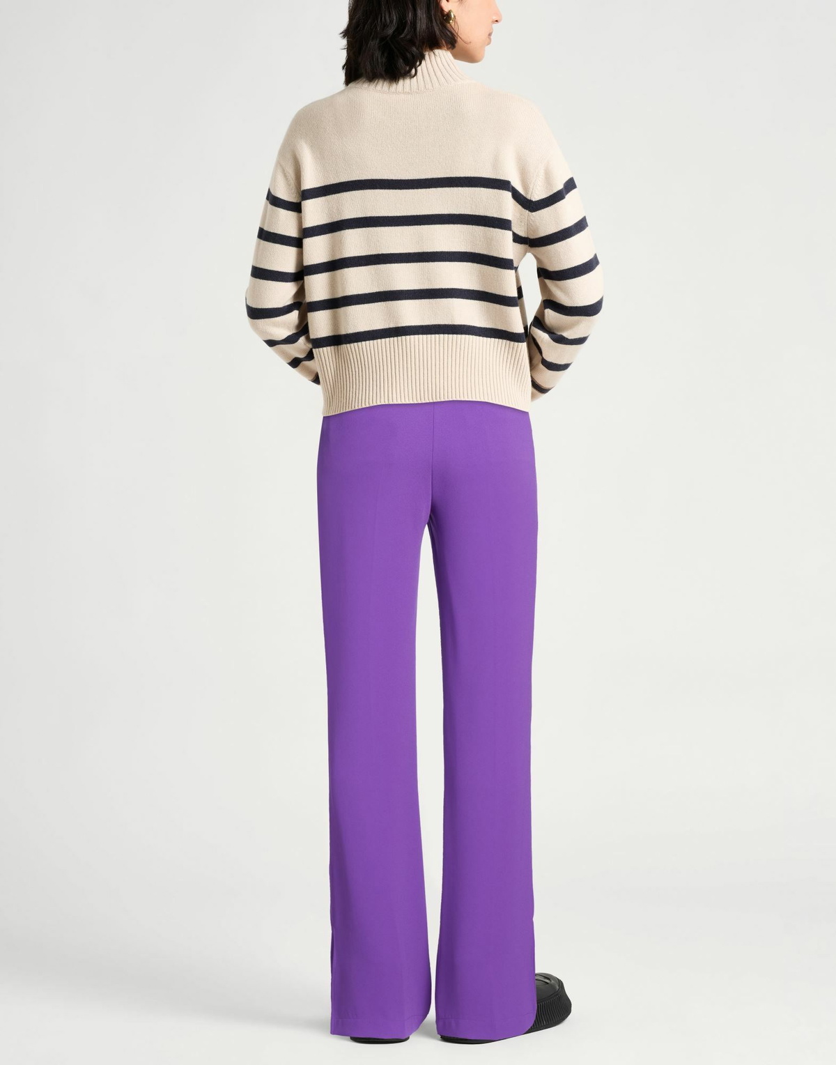 Jucca Womens Pants in Purple