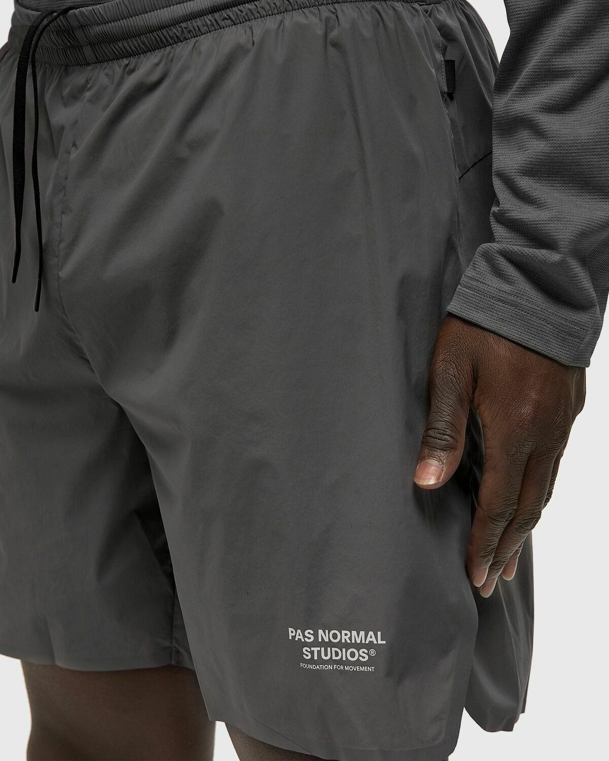 Pas Normal Studios Balance Shorts ND Grey Mens Sport & Team Short