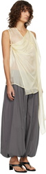 Belle Anna Yellow Vale Top