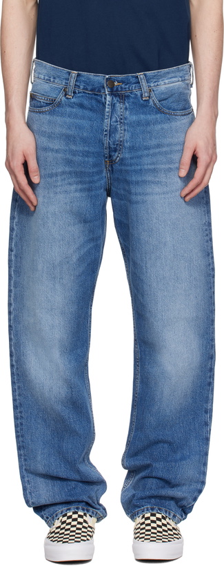 Photo: Carhartt Work In Progress Blue Marlow Jeans