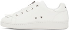 A.P.C. White Sacai Edition Julietta Minimal Sneakers