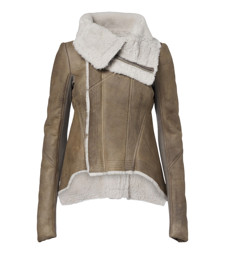 Photo: Rick Owens Naska shearling-lined leather jacket