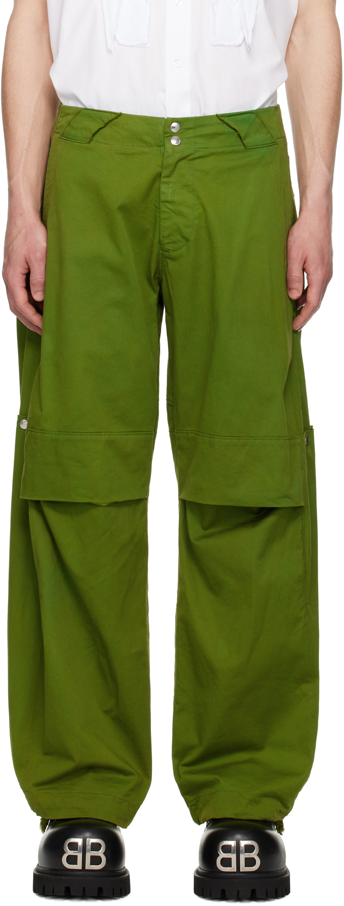 OPEN YY CARGO PANTS 緑 OPEN YY CARGO PANTS 緑 Japan Blue Cargo