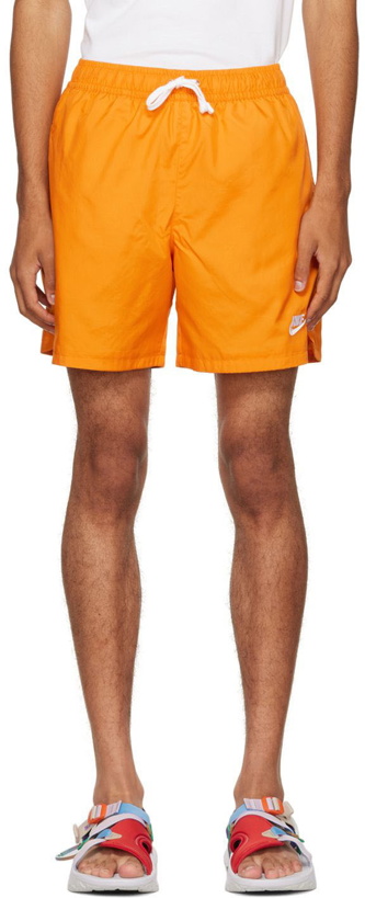 Photo: Nike Orange Sportswear Shorts