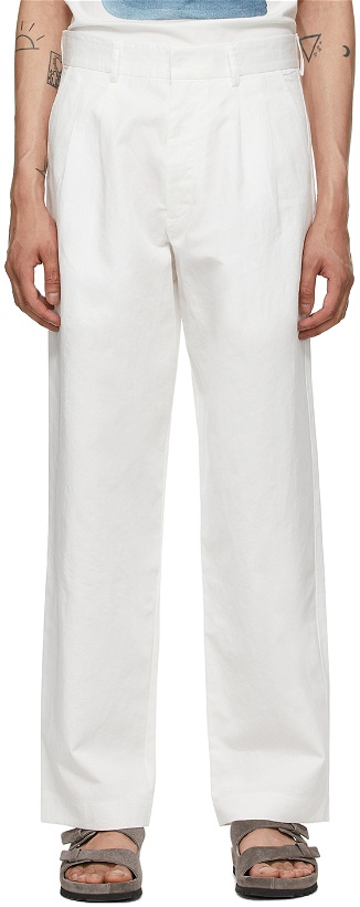 Photo: COMMAS White Tailored Trousers