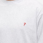 Patta Men's Basic Script P T-Shirt in Snow Melange Grey