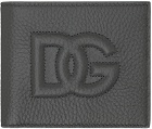 Dolce&Gabbana Gray Logo Bifold Wallet