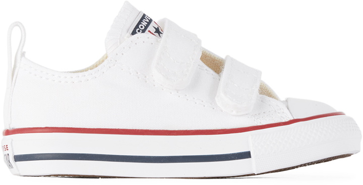 Photo: Converse Baby White Easy-On Chuck Taylor All Star Sneakers