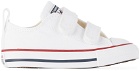 Converse Baby White Easy-On Chuck Taylor All Star Sneakers