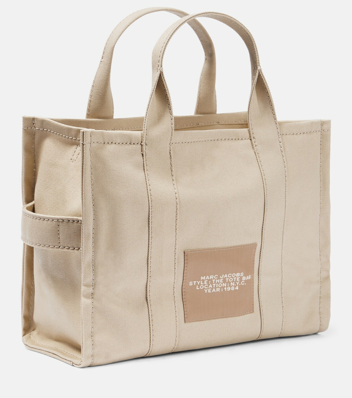Marc Jacobs The Traveler canvas tote bag