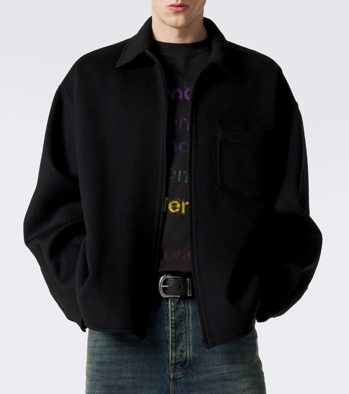 Balenciaga Wool overshirt