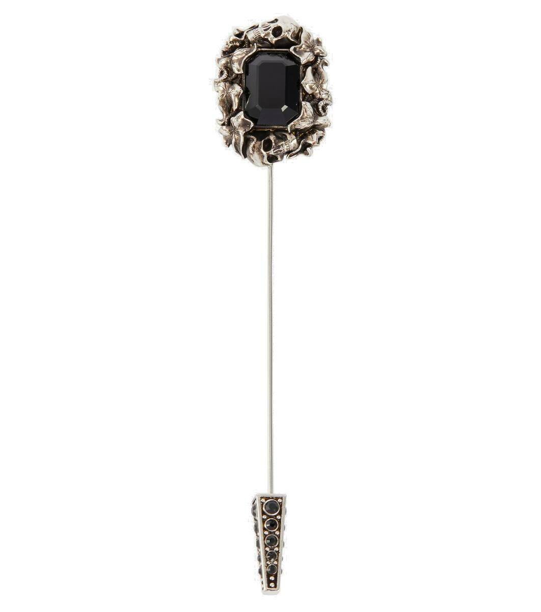 Alexander McQueen Embellished brooch Alexander McQueen