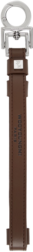 Photo: Wooyoungmi Brown Embossed Keychain
