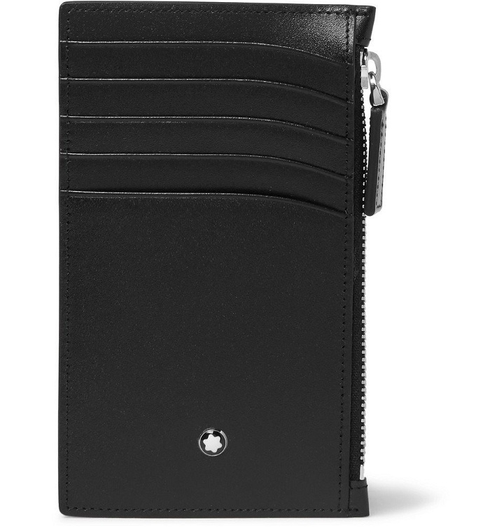 Photo: Montblanc - Meisterstück Leather Zipped Cardholder - Black