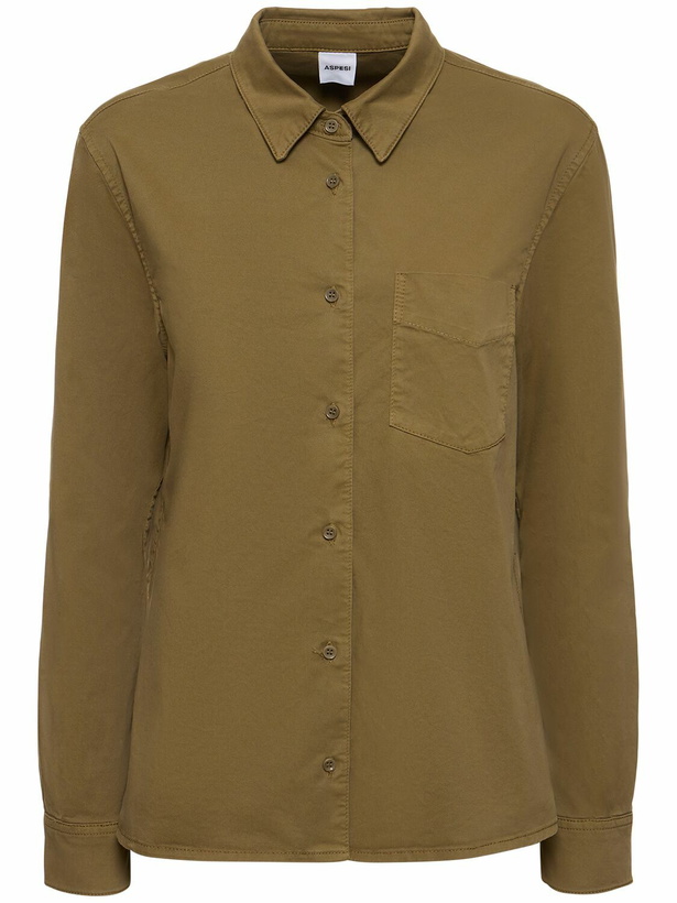 Photo: ASPESI Cotton Twill Shirt