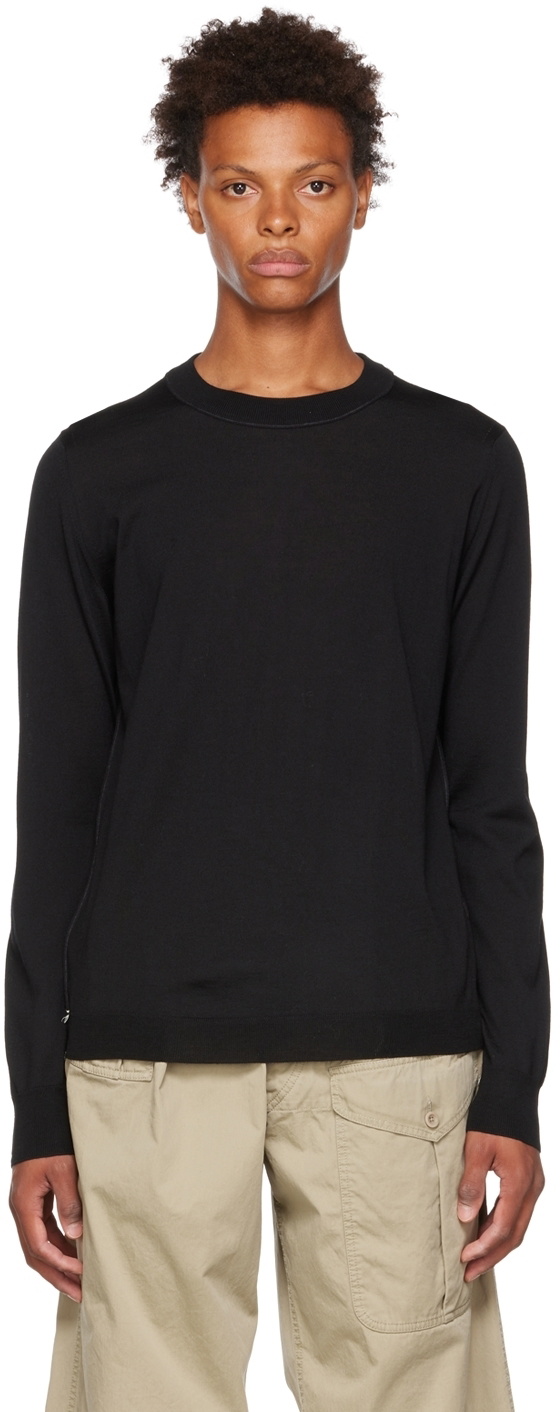 VERY J Mineral Washed Exposed Seam Sweater