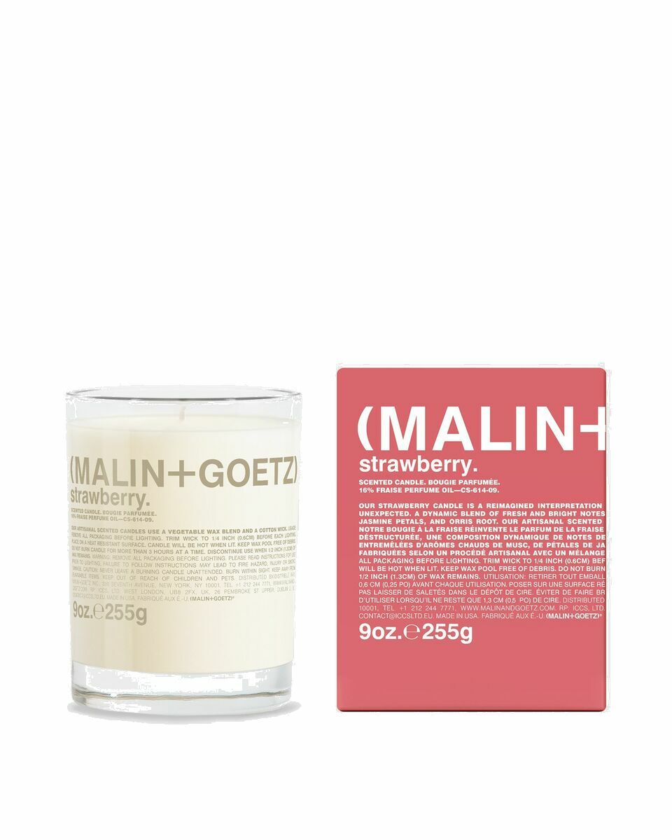 Photo: Malin + Goetz Strawberry Candle 255 G Multi - Mens - Home Deco/Home Fragrance