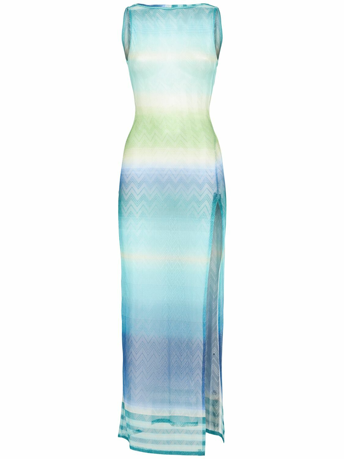MISSONI Printed Degrad Cover Up Long Dress Missoni
