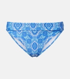 Heidi Klein Mykonos printed bikini bottoms