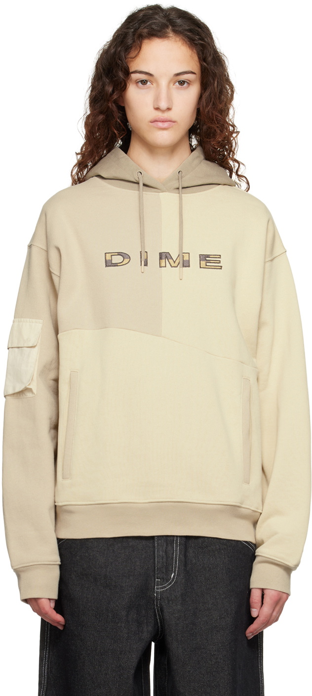 DIME ベージュ Patinadores フーディ dime ベージュフーディー （Dimeのベージュ Patinadores