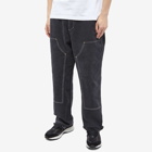 Butter Goods Men's Washed Canvas Double Knee Pant in Black