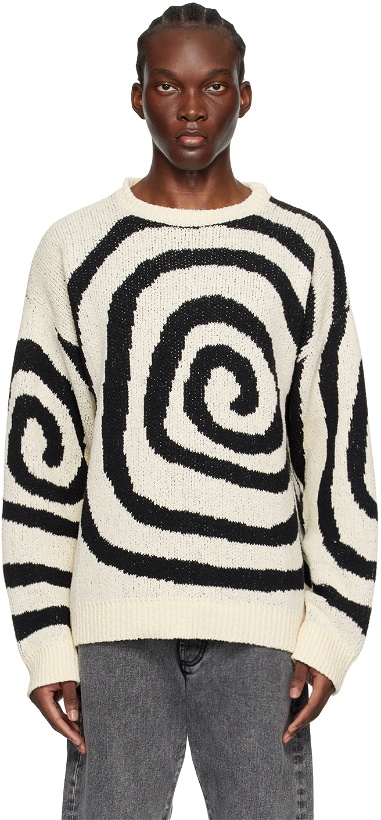 Photo: FORMA Off-White Spiral Sweater