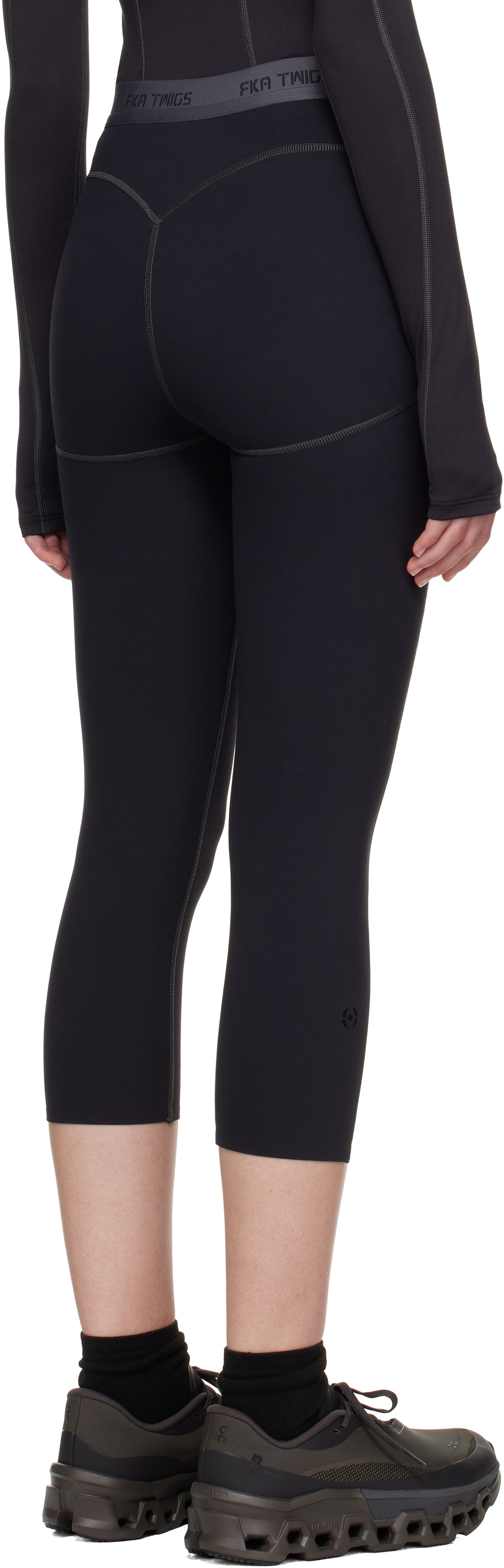 On Black FKA twigs Edition Studio Sport Leggings