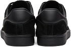 Raf Simons Black Suede Orion Sneakers