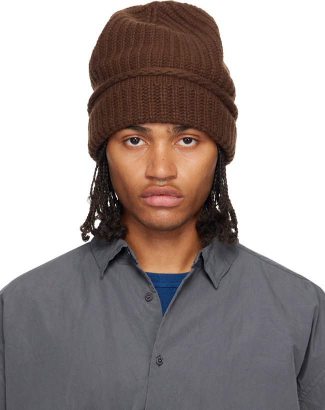 Photo: CASEY CASEY Brown Pannocchia Beanie