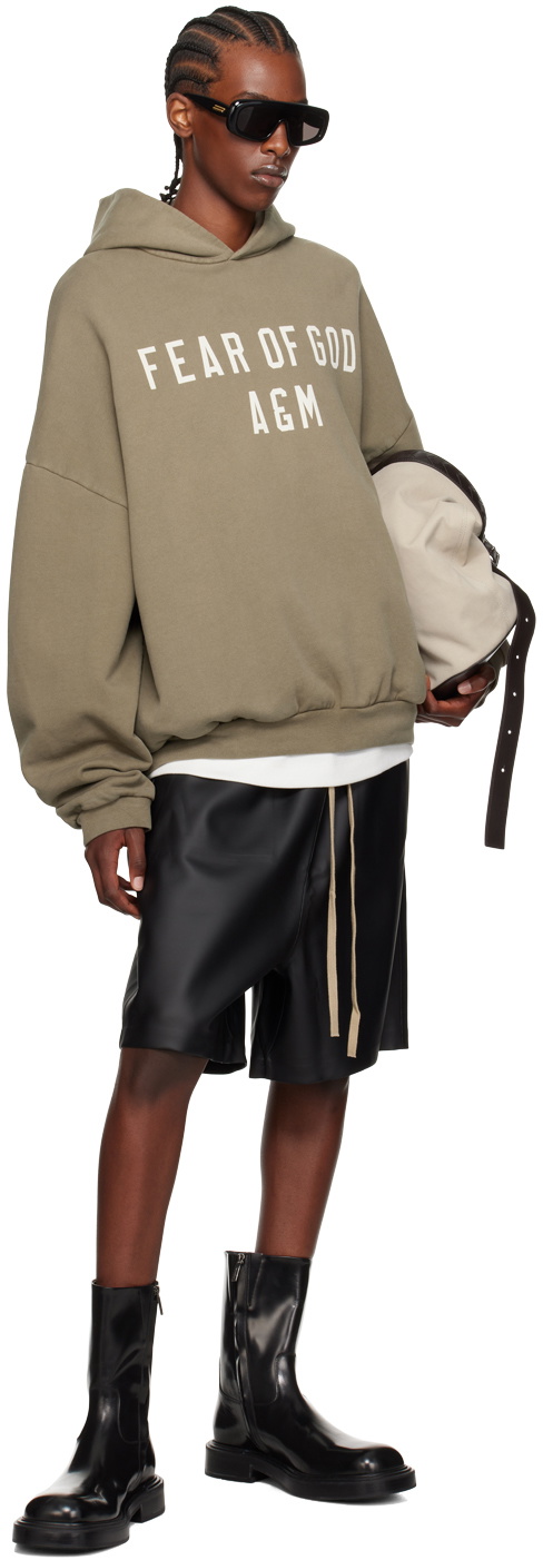 Fear of God ESSENTIALS Khaki Heavyweight Hoodie