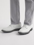 G/FORE - Gallivanter Logo-Debossed Leather Golf Shoes - White