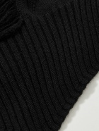 Rick Owens - Distressed Wool Balaclava