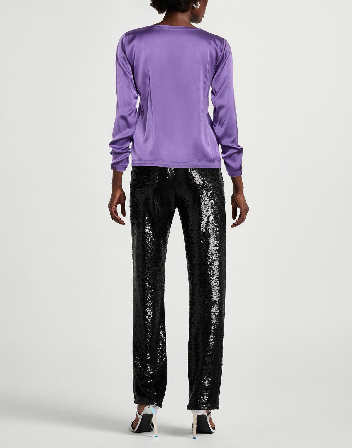 Berna Womens Top in Purple