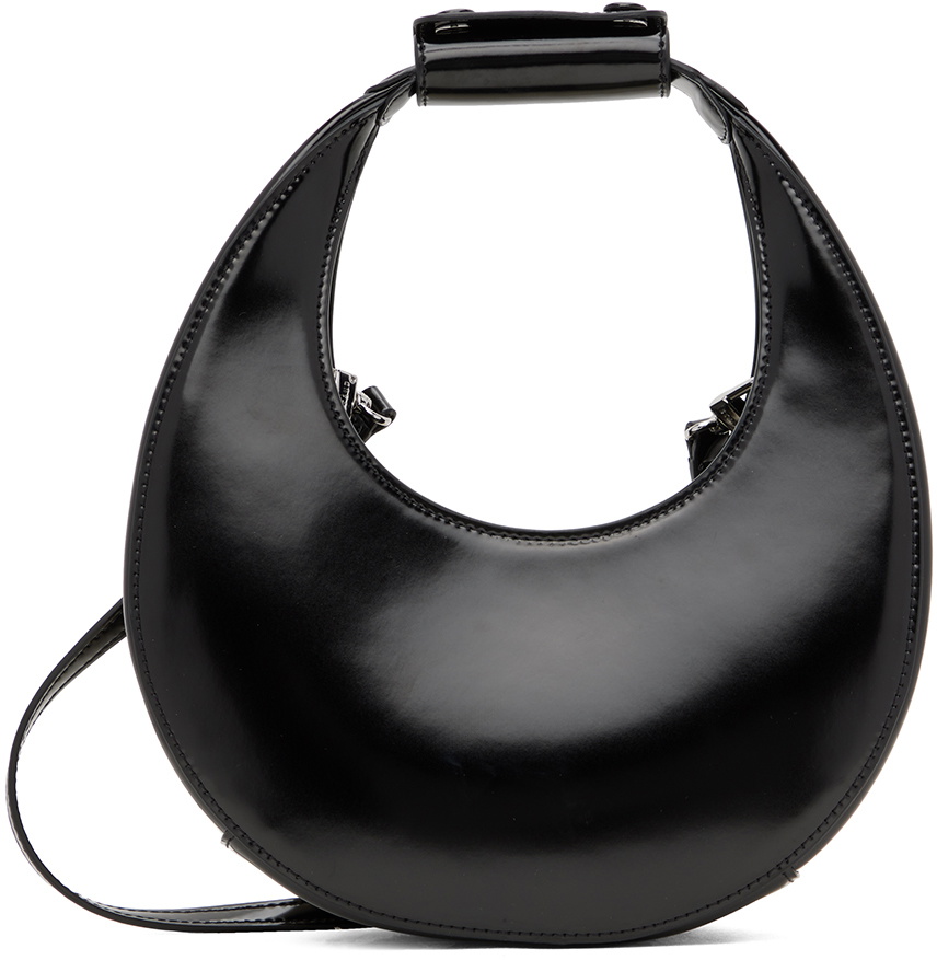 Staud Black Mini Moon Bag Staud