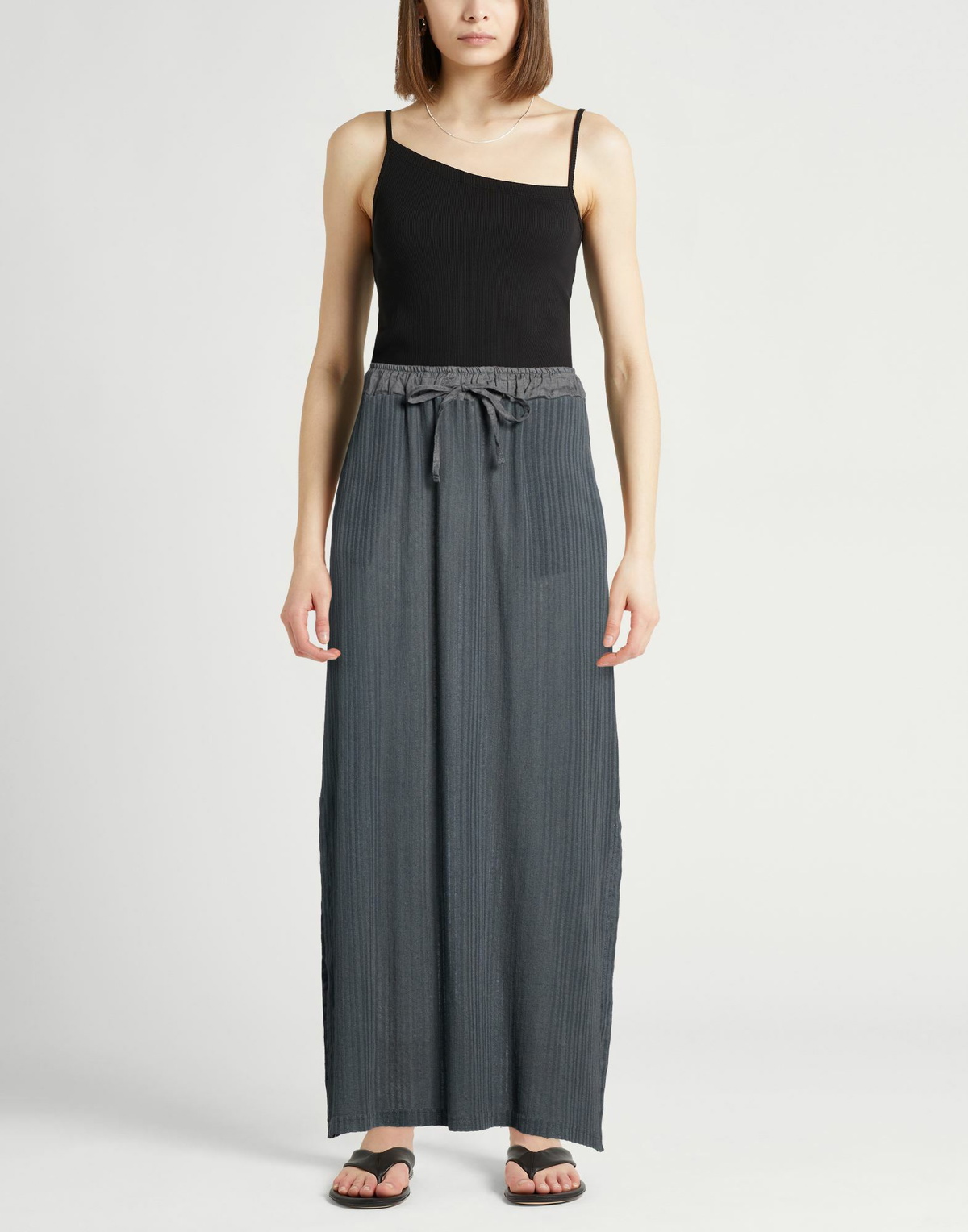 Crossley Womens Maxi skirt Charcoal
