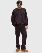 Needles Track Crew Neck Shirt   Poly Smooth Purple Sweatshirts