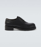 The Row Leather Derby shoes