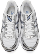 Asics White & Blue Gel 1130 Sneakers