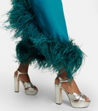 Jimmy Choo - Heloise 120 metallic leather platform sandals