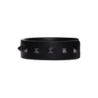 Valentino Black Valentino Garavani Rockstud Cuff Bracelet