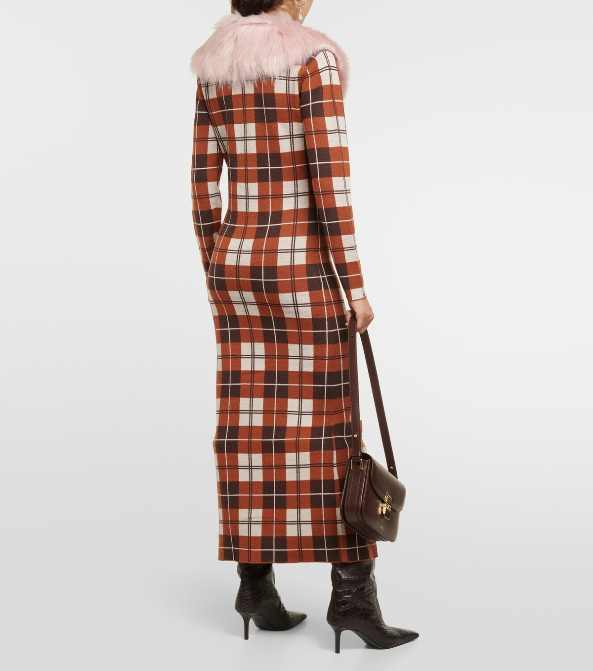 Dodo Bar Or Ravid jacquard wool midi dress