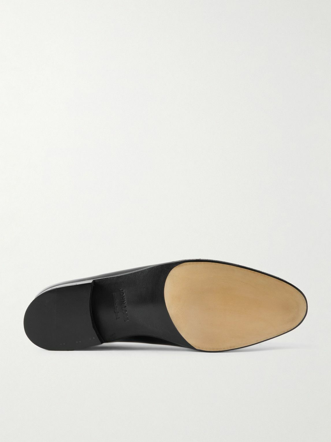John Lobb - Marldon Whole-Cut Patent-Leather Oxford Shoes - Black