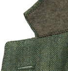 Sid Mashburn - Kincaid No. 2 Slim-Fit Herringbone Wool Blazer - Green