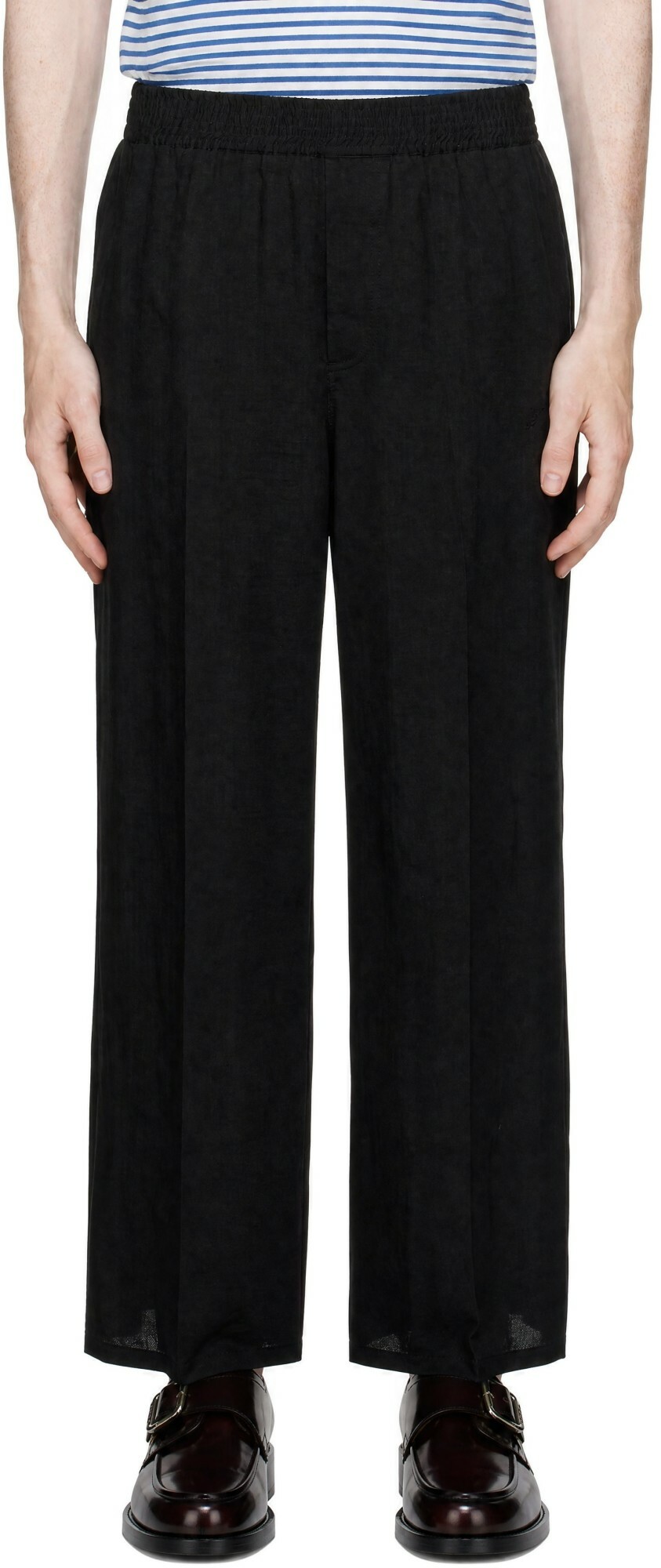 JACQUEMUS Black 'The Miami' Trousers